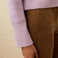 Faherty Jackson Crewneck Sweater - Ice Lilac Heather