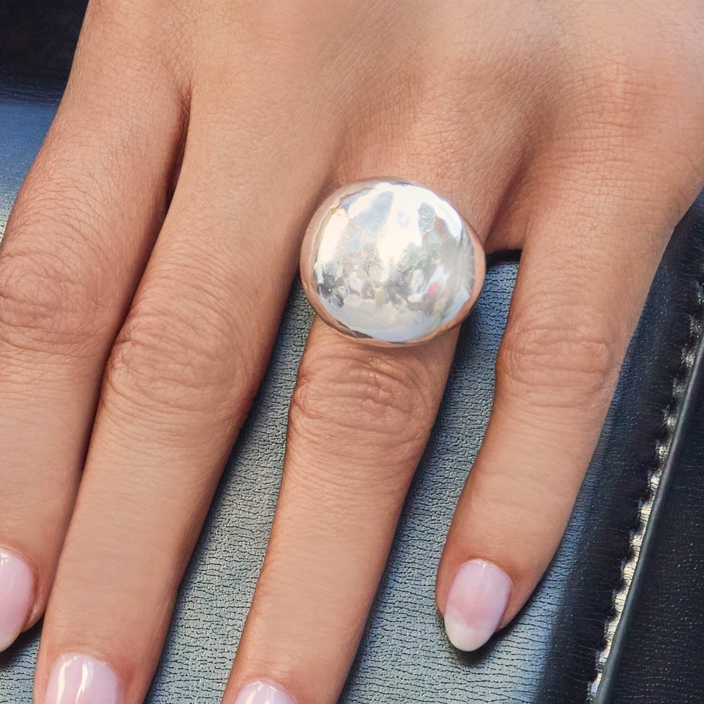 Julie Vos “Solara” Ring - Silver- Size 8