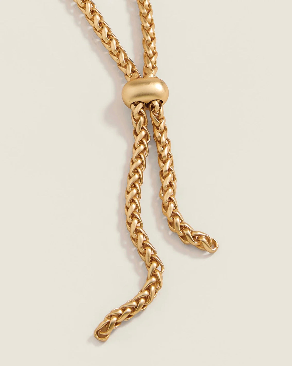 Spartina 449 Goddess Lariat Necklace 18"-Gold