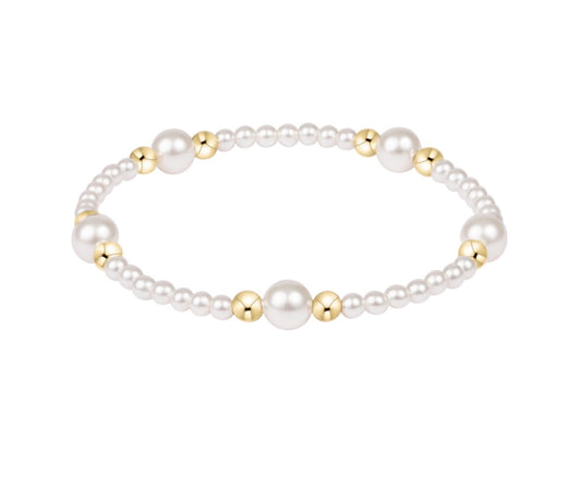 Enewton "Purpose" Pearl 6mm Bracelet-Gold