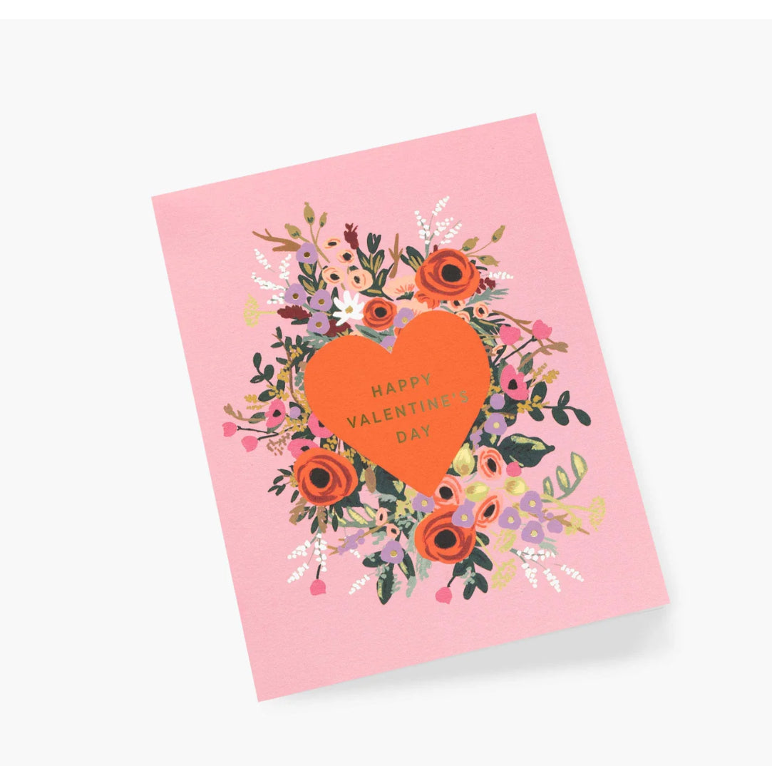 Rifle Paper Co. "Blooming Heart Valentine" Card