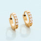Spartina 449 SP Sunrise Hoop Earring-9mm Crystal
