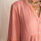 Faherty Dream Cotton Gauze “Kasey”  Dress-Coral