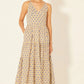 Bila 77 “Majorca” Dress- Camel/Blue