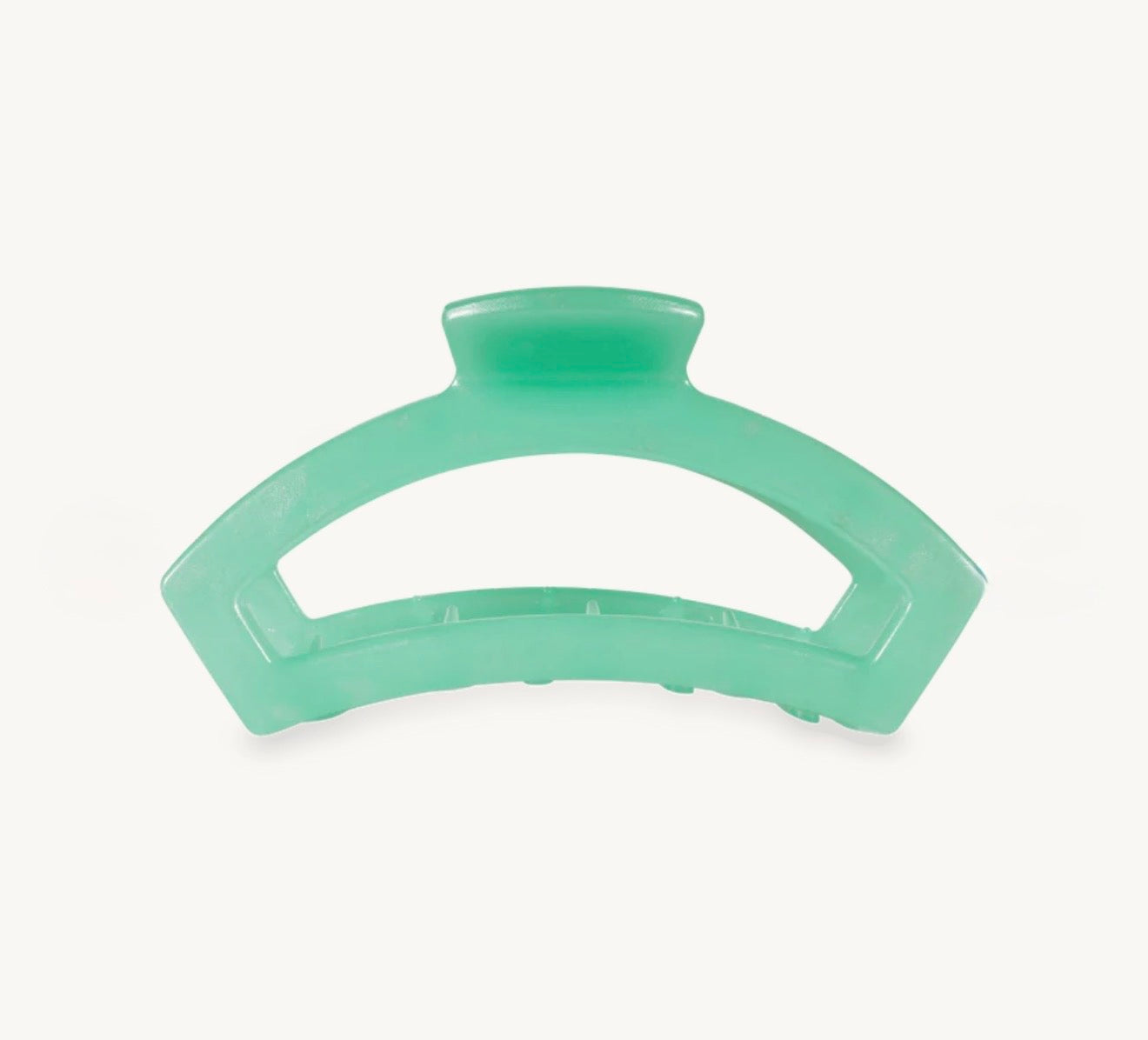 Teleties Classic Small Open Hairclip-Spring Splash
