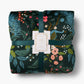 Rifle Paper Co. "Peacock" Fleece Blanket