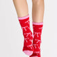 Shiraleah "Bow" Socks-Red