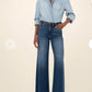 Kut from the Kloth "Meg" High Rise Fab Ab Wide Leg- Inexhaustible