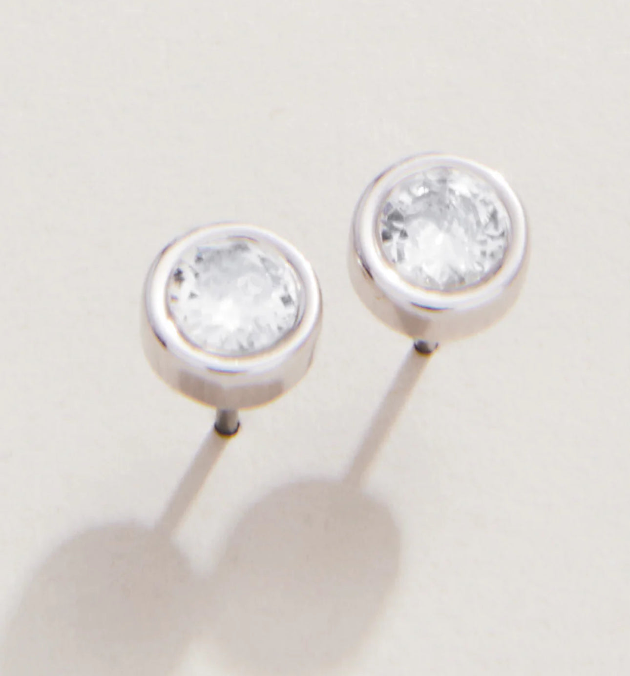 Spartina 449 Sea La Vie Stud Earrings Ray of Hope/Gem-Silver