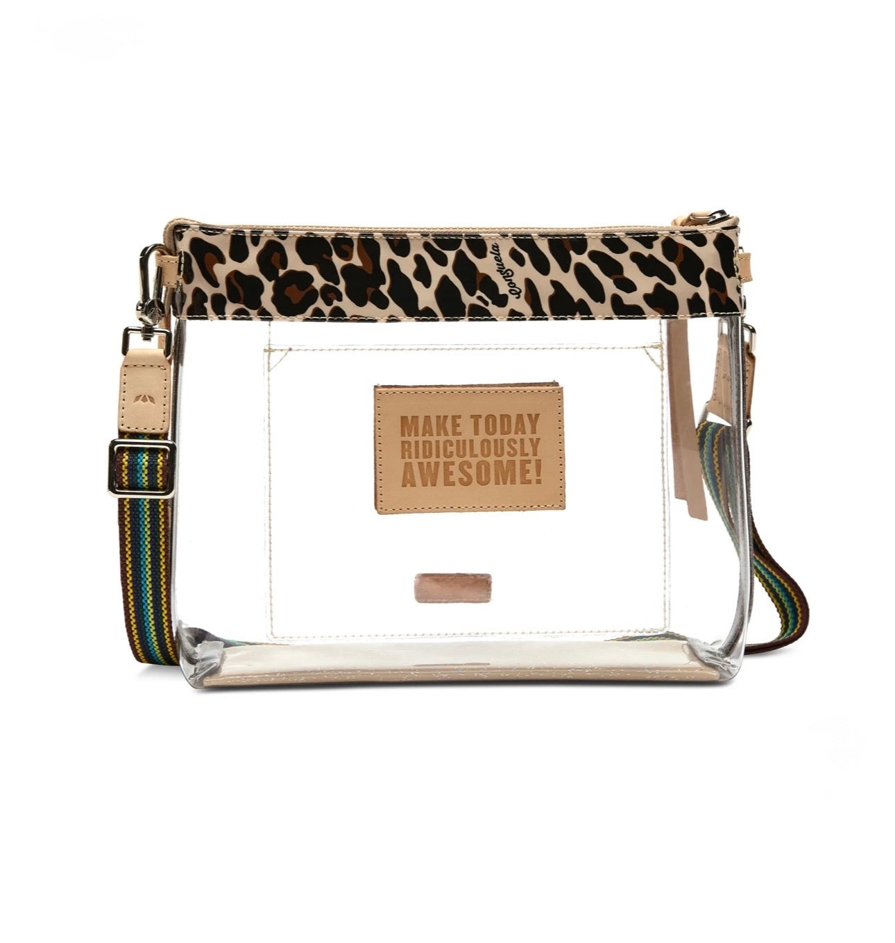 Consuela Downtown Crossbody - Clear Mona