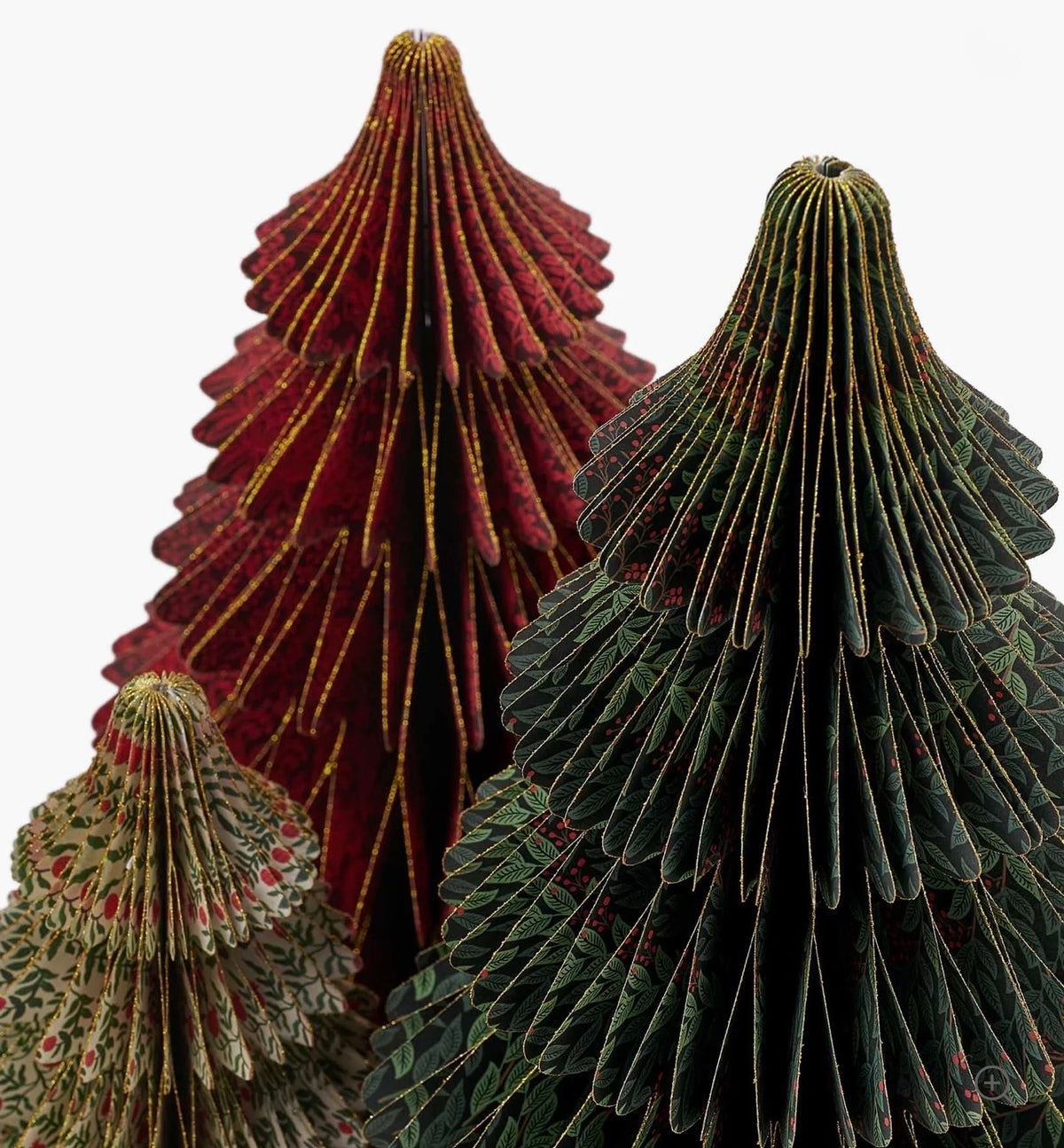 Rifle Paper Co. "Christmastide" Honeycomb Tree Decor