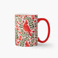 Rifle Paper Co. "Christmas Cardinals" Porcelain Mug
