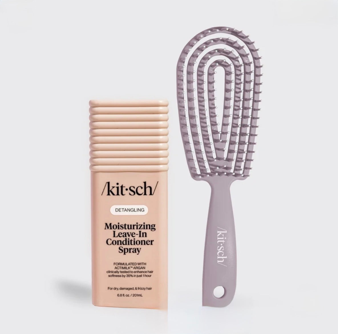 Kitsch Detangling Duo Set - Soft Violet
