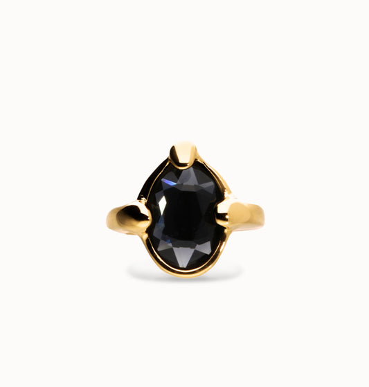 Uno de 50 “Ser Deslumbrante” (be stunning) Ring-Gold/Black