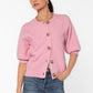 Velvet Heart "Felicia" Knit Sweater-Rose Tea