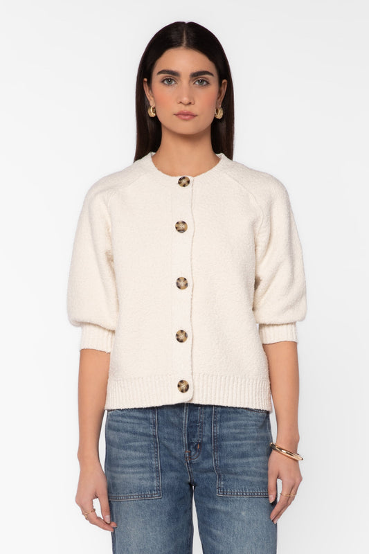 Velvet Heart "Felicia" Knit Sweater-Vanilla