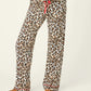 PJ Salvage "Holiday Dreams" Leopard Print Pants