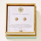 Spartina 449 Sea La Vie Stud Earrings - Sun/Sunshine-Silver