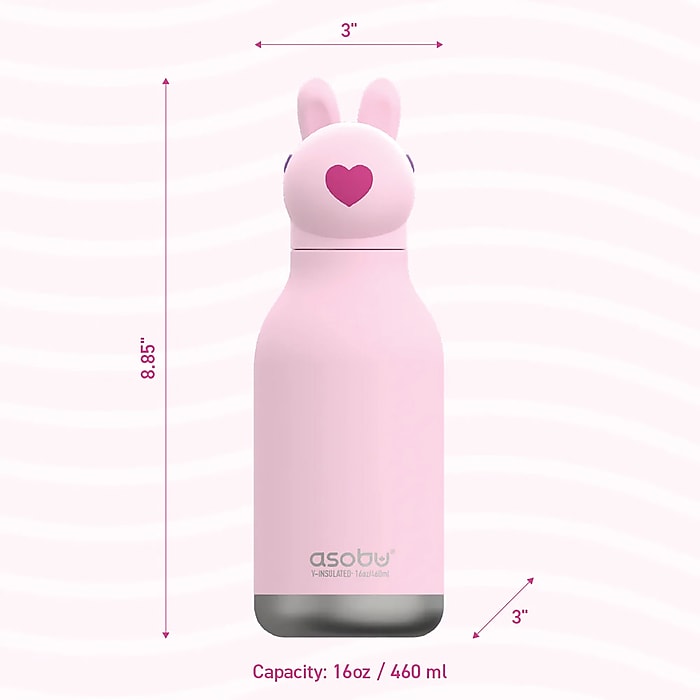 ASOBU Bestie Water Bottle - Bunny