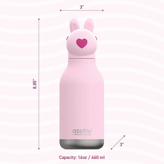 ASOBU Bestie Water Bottle - Bunny