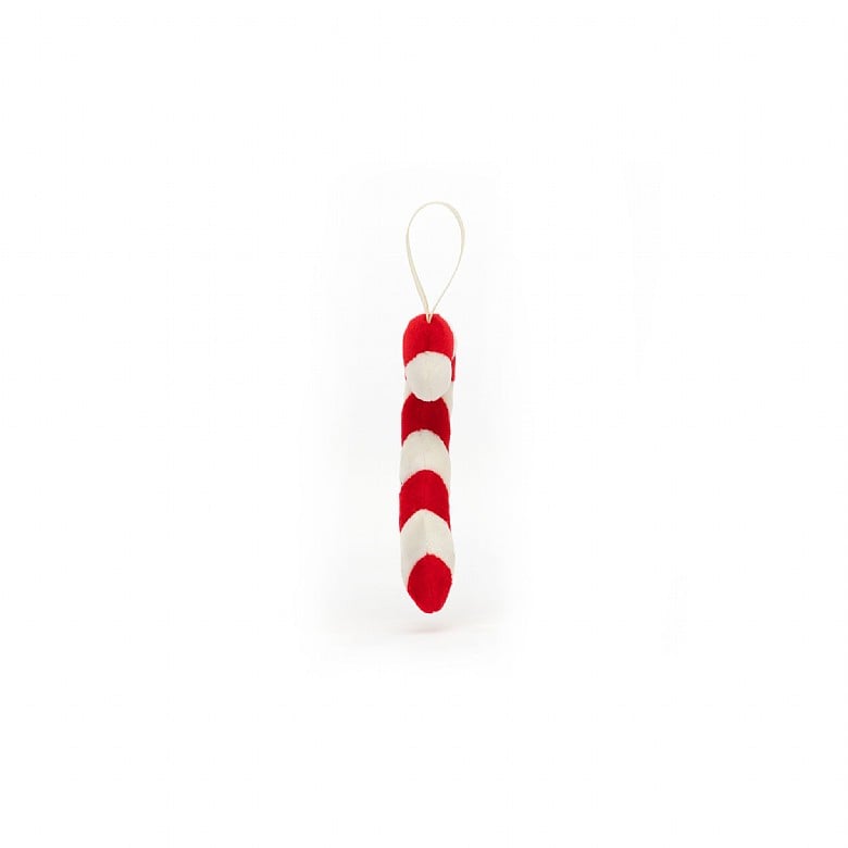 Jellycat Festive Folly Candy Cane Ornament