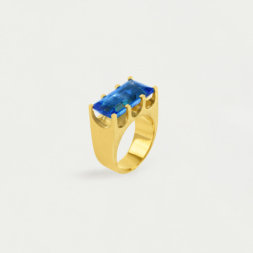 Dean Davidson Mini Castle Ring-Tanzanite