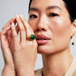 Dean Davidson Forme Gemstone Statement Ring-Malachite