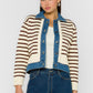 Velvet Heart "Francis" Striped Jacket-Cloves
