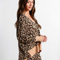 Kerisma "Wagner" Leopard Top - Camel Multi