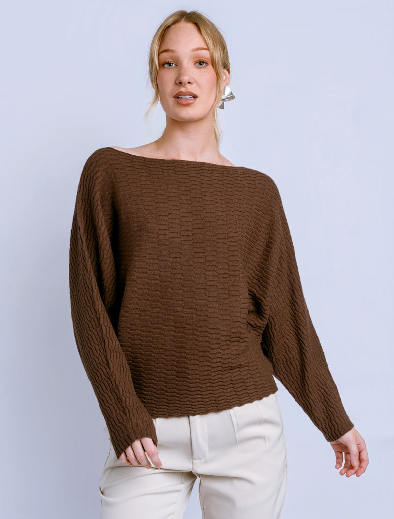 Kerisma “Monet” Sweater - Chestnut