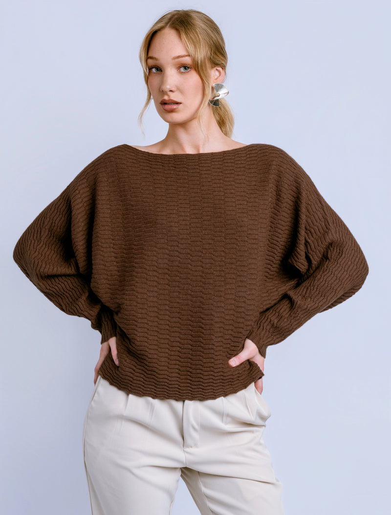 Kerisma “Monet” Sweater - Chestnut
