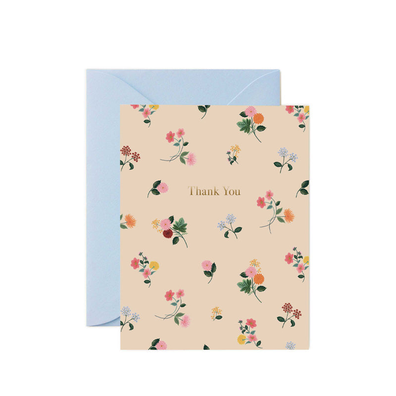 Rifle Paper Co. “Ditsy Dahlia” Thank You Card