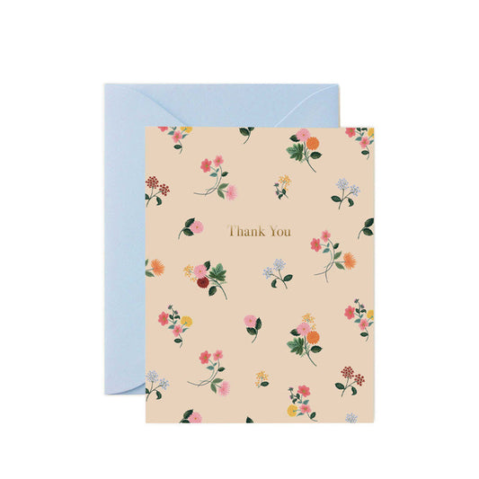 Rifle Paper Co. “Ditsy Dahlia” Thank You Card