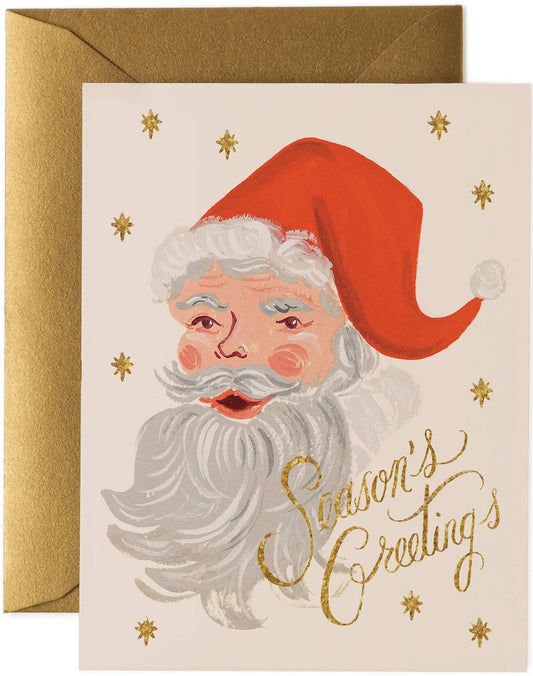 Rifle Paper Co. "Greetings from Santa" Card