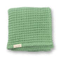 Bella Tunno Waffle Baby Blanket - Sea Foam