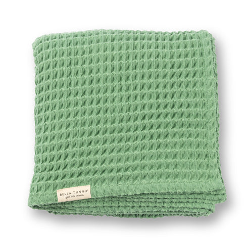 Bella Tunno Waffle Baby Blanket - Sea Foam