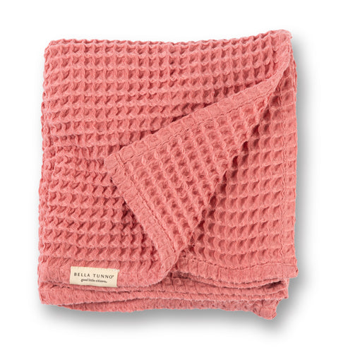 Bella Tunno Waffle Baby Blanket - Watermelon