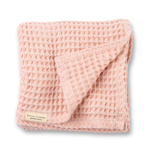 Bella Tunno Waffle Baby Blanket - Blush