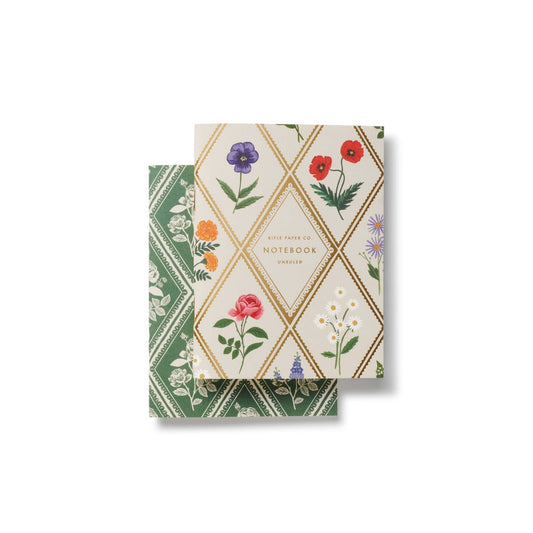 Rifle Paper Co. "Garden Study" Pocket Notebook Set (Set of 2)