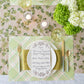 Hester & Cook "Green Cherry Blossom" Runner