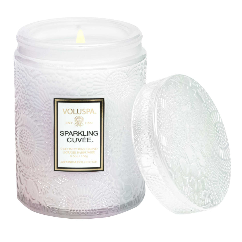 Voluspa “Sparkling Cuvée” 5.5oz Large Jar Candle