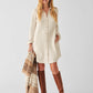 Faherty Legend Sweater Dress-Off White
