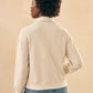 Faherty Legend™ Lounge Half Zip Sweatshirt-Off White