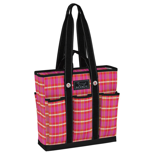 Scout Bags "Sweet Tartan" Pocket Rocket Tote Bag