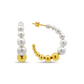 LeMel Sydney Pearl Hoop Earrings