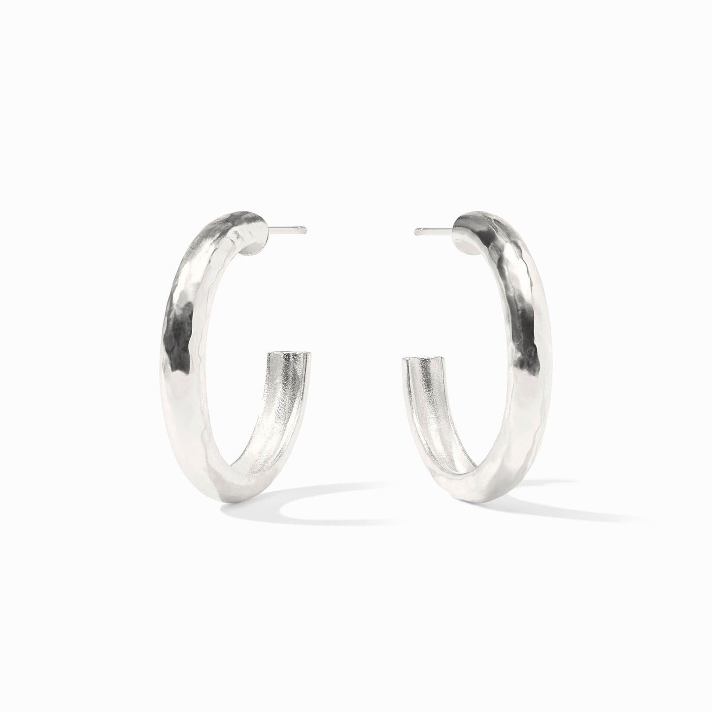 Julie Vos Silver “Havana” Hoop -Medium
