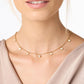 Julie Vos Heart Pearl Delicate Charm Necklace OS