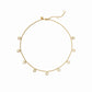 Julie Vos Heart Pearl Delicate Charm Necklace OS