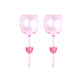 Here's How "Bodie" Riviera Glass- Lilac (Set of 2)