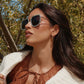 Diff Eyewear “Jordan” Steel Teal Grey Sunglasses